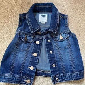 3t Old Navy Denim Vest